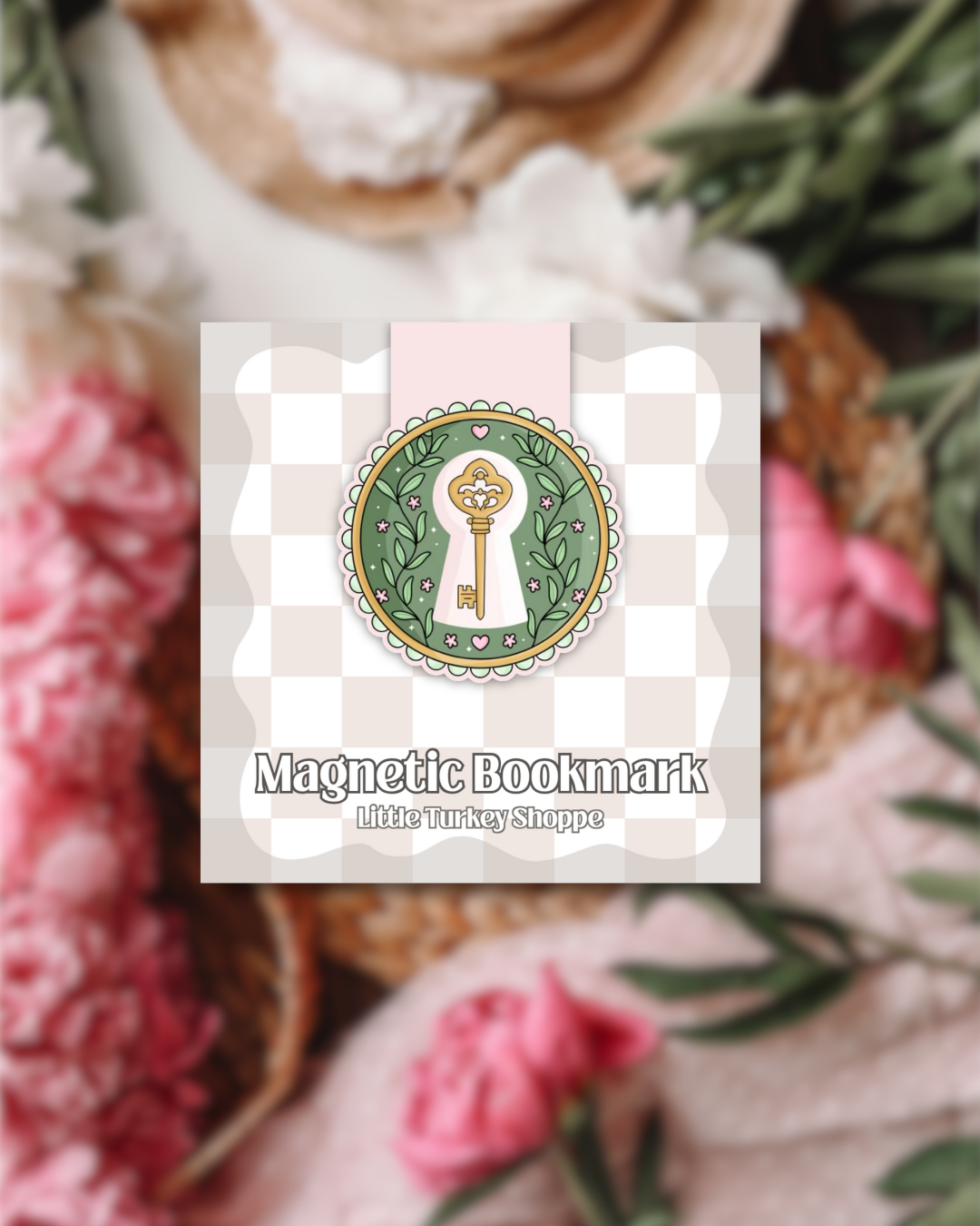 Secret Garden Magnetic Bookmark