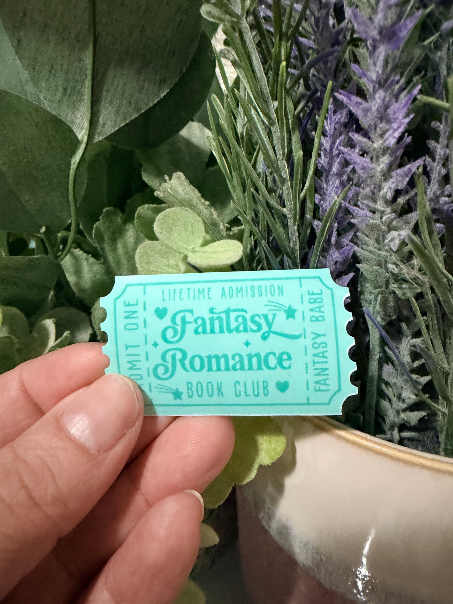 Book Club Raffle Sticker