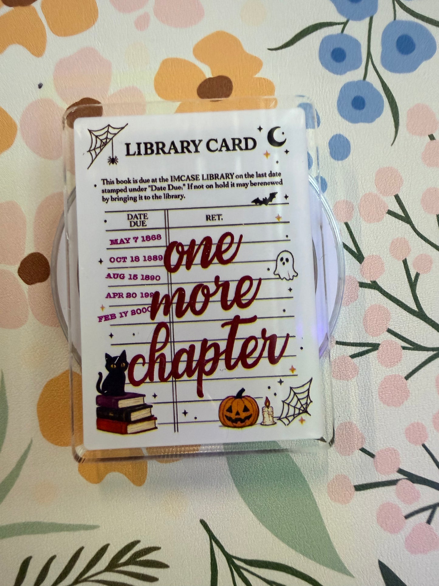 "One More Chapter" Magnetic Phone Grip