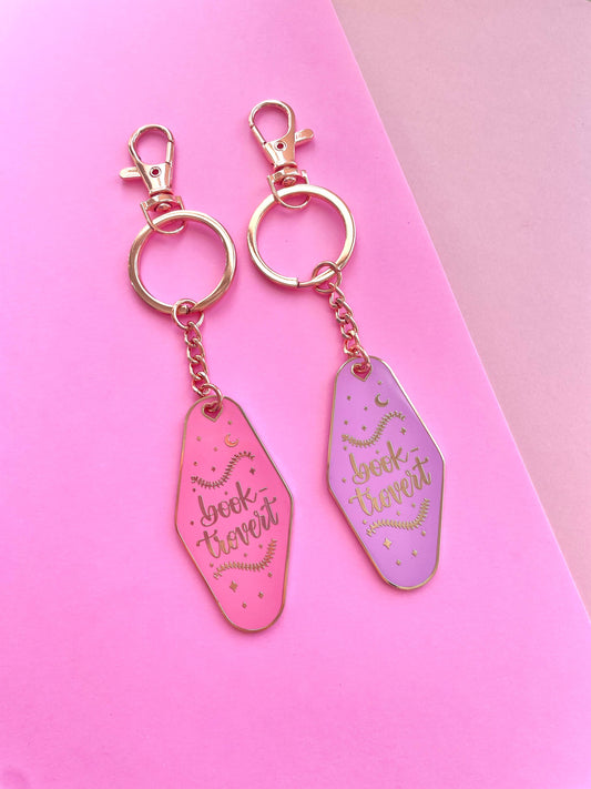 Booktrovert Keychain