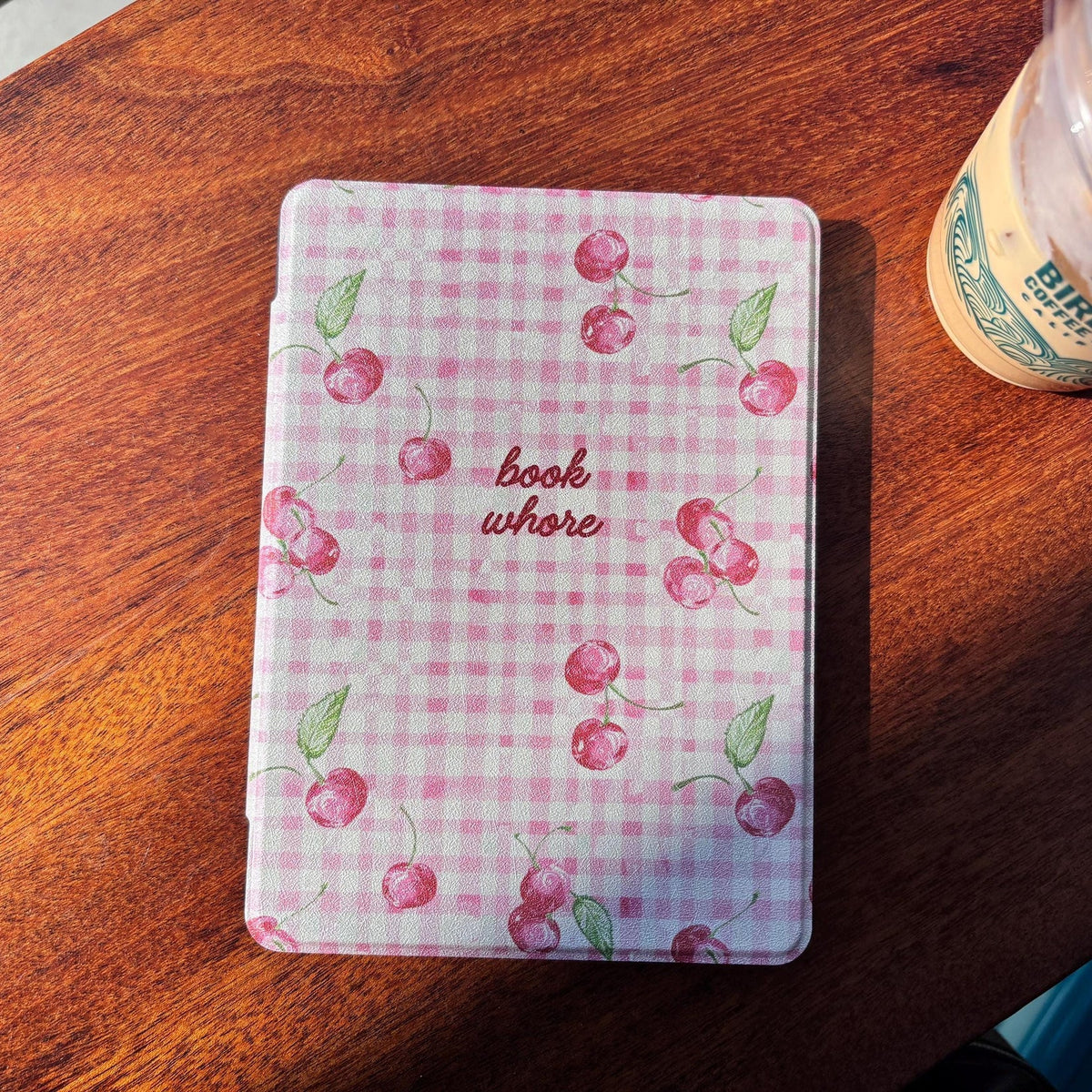 Cherries Book Whore Removable Cover Case