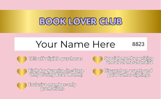 Book Lover Club Annual Membership