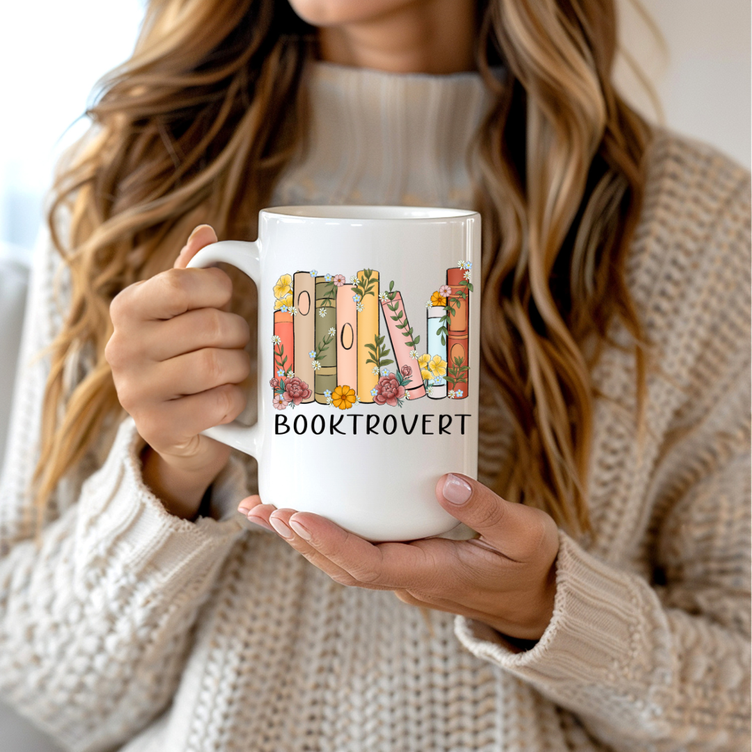 Booktrovert 15oz Mug