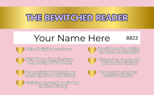 The Bewitched Reader Annual Membership