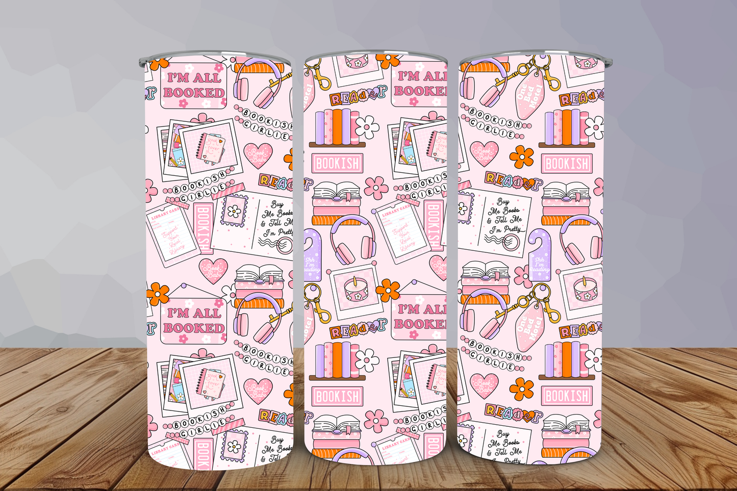 Book Lover 20oz Tumbler