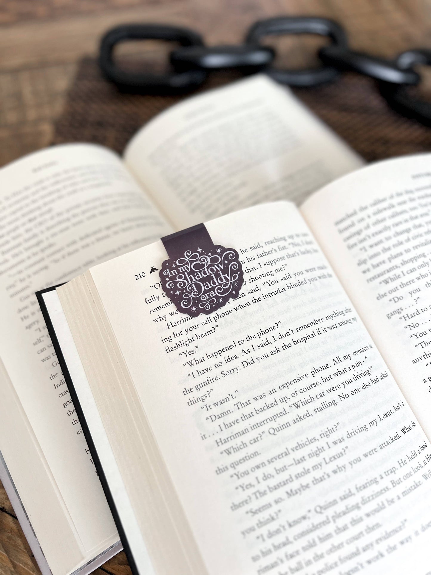In My Shadow Daddy Era Magnetic Bookmark, Romantasy