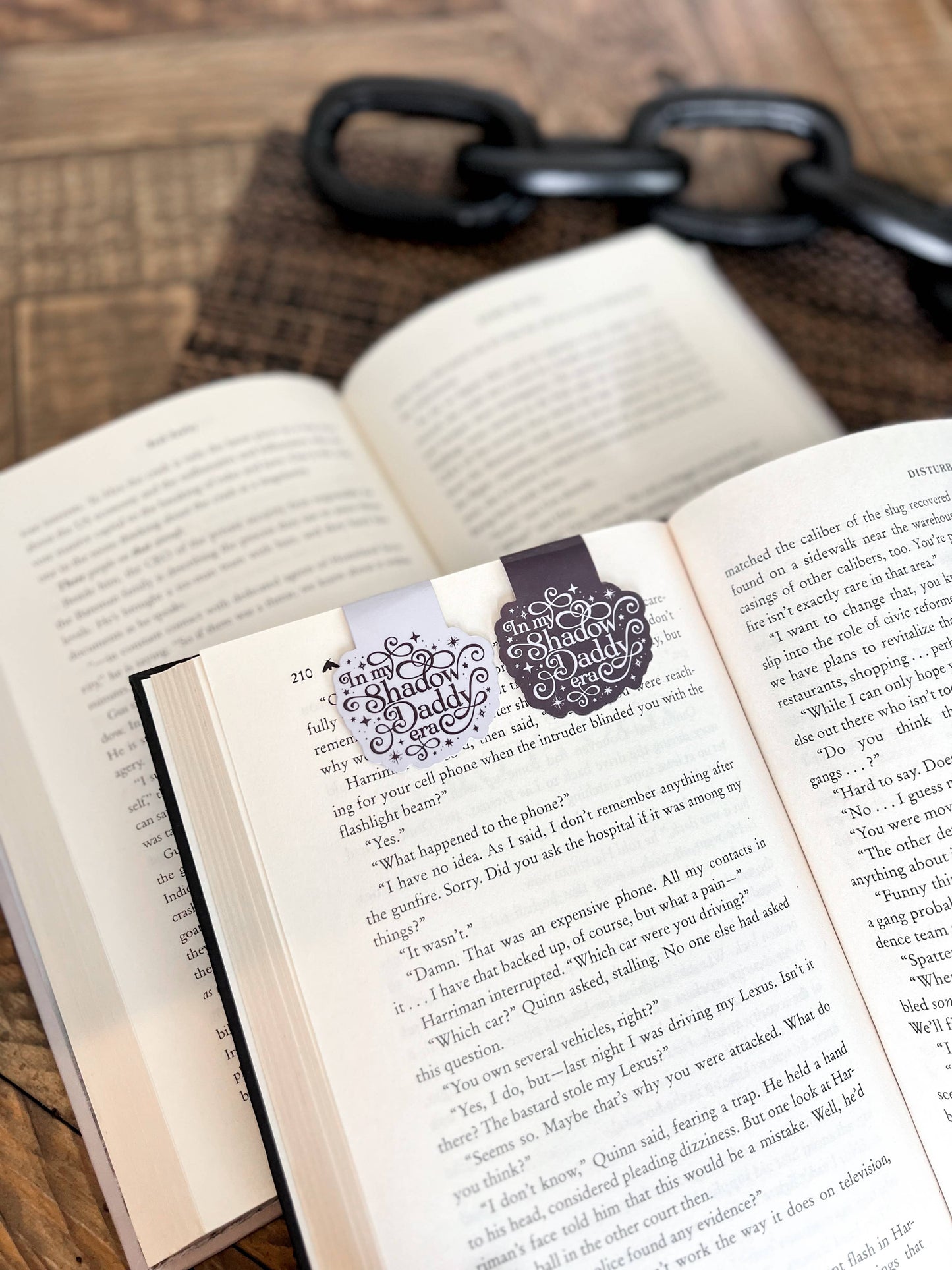 In My Shadow Daddy Era Magnetic Bookmark, Romantasy