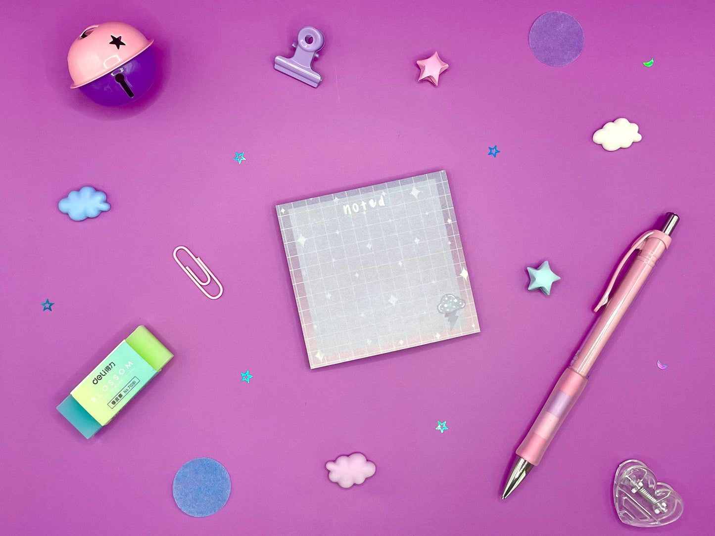 Celestial Sticky Notes Post It Aesthetic