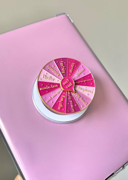 Kindle Grip, Pink Book Genre Kindle Grip, Kindle Holder