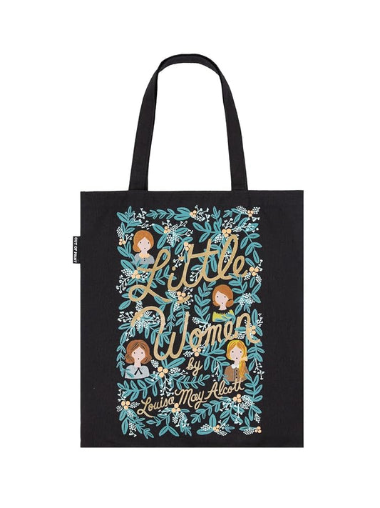 Puffin in Bloom: Little Women Tote Bag cover image