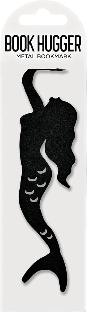 Mermaid Book Hugger Metal Bookmark cover image