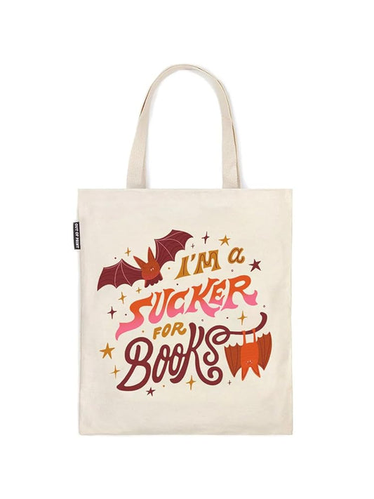 I'm a Sucker for Books Tote Bag cover image