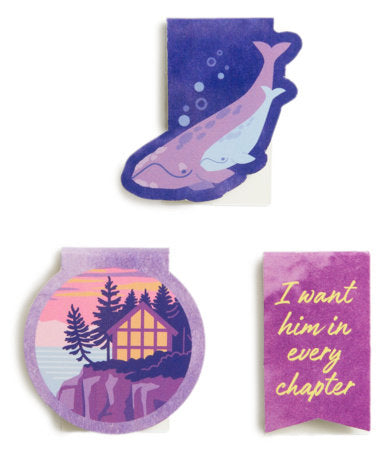Carley Fortune: The Perfect Storm Magnetic Bookmark Set of 3 – Magnetic Bookmarks