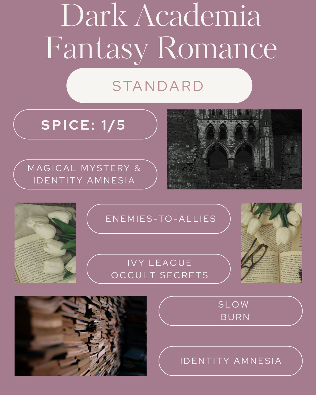 Dark Academia Fantasy Romance