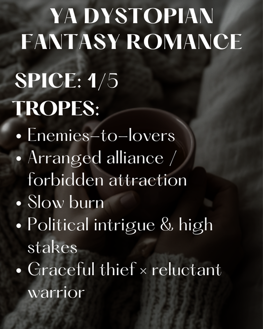 YA Dystopian Fantasy Romance