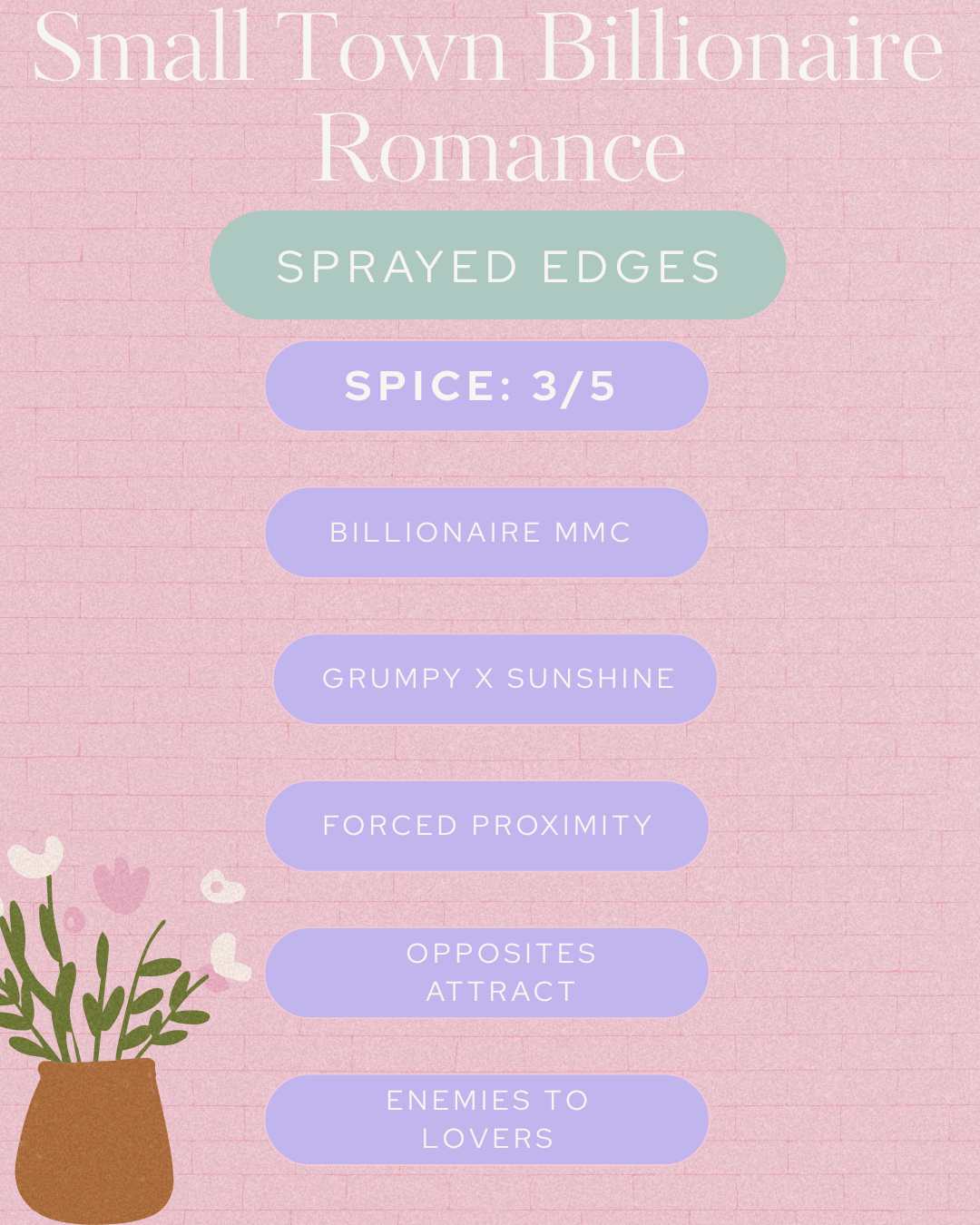 Grumpy/sunshine Small-Town Romance