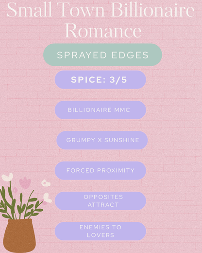 Grumpy/sunshine Small-Town Romance