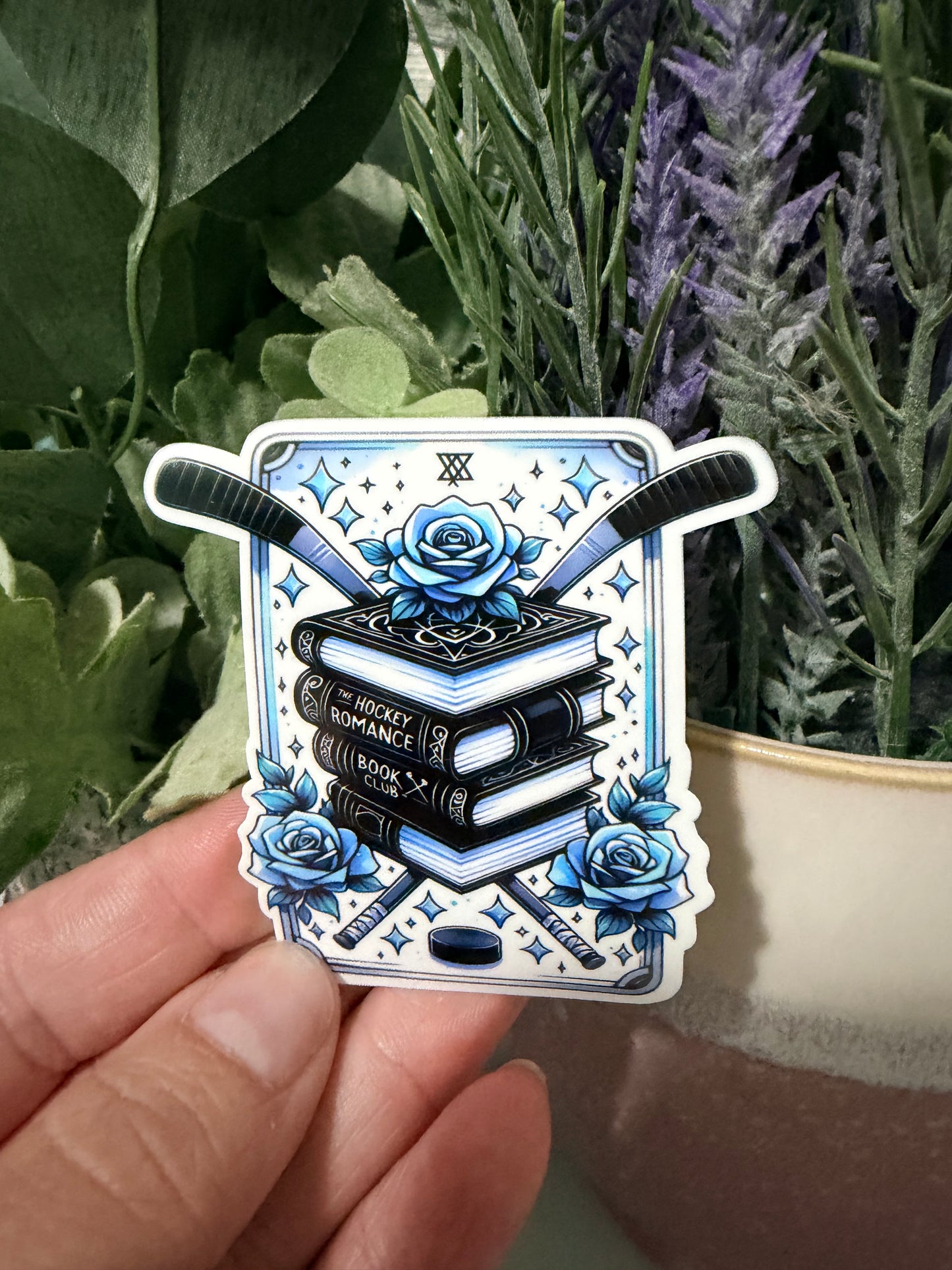 Hockey Romance Books Sticker