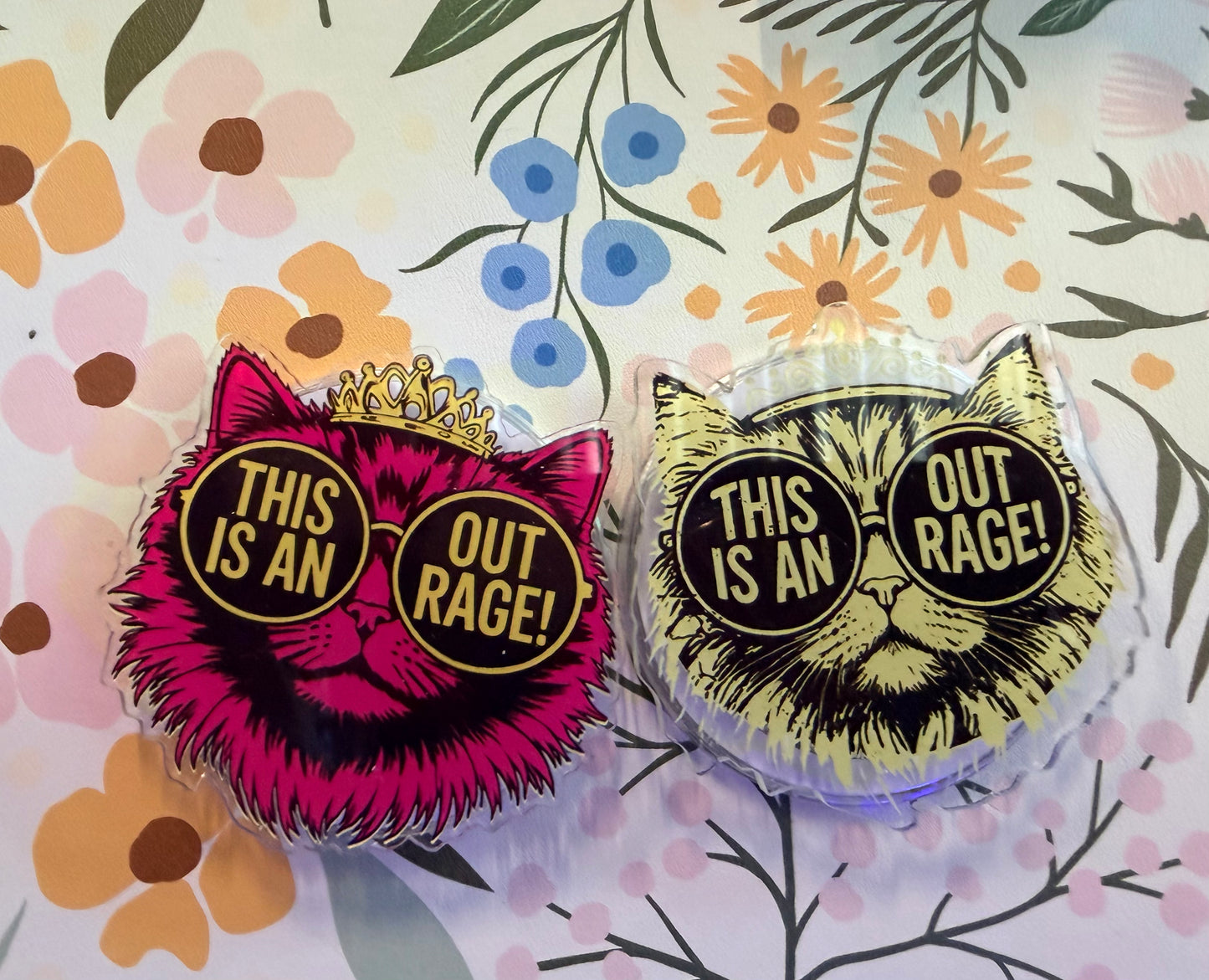 "This is an Out Rage" Dungeon Crawler Carl Magnetic Phone Grip
