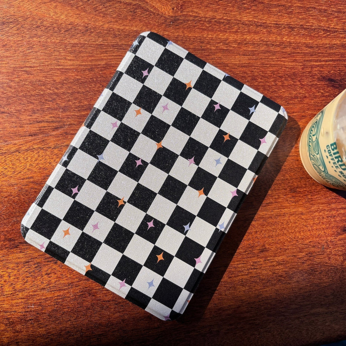 Retro Checkered Removable Cover Case