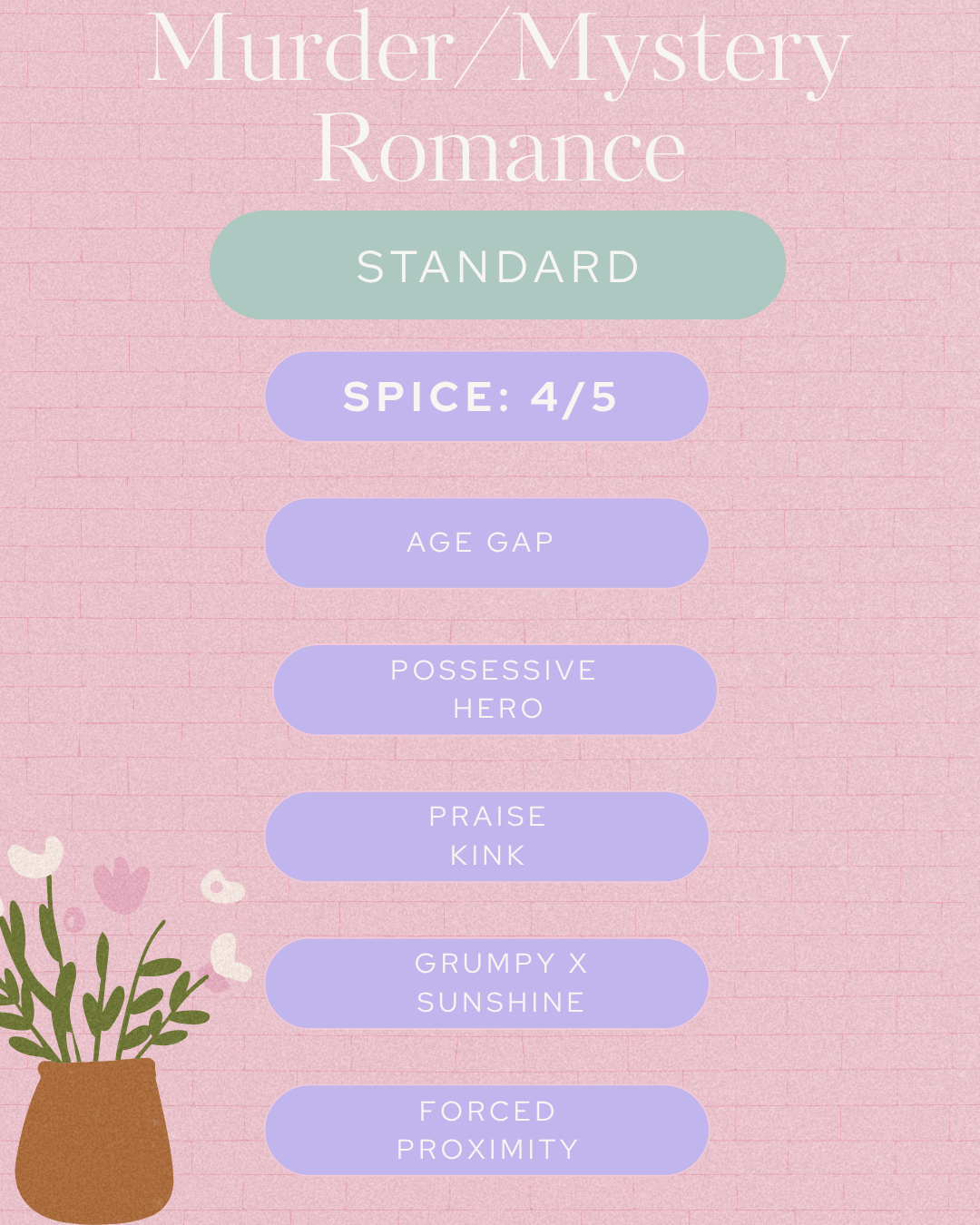 Contemporary Murder/Mystery Romance