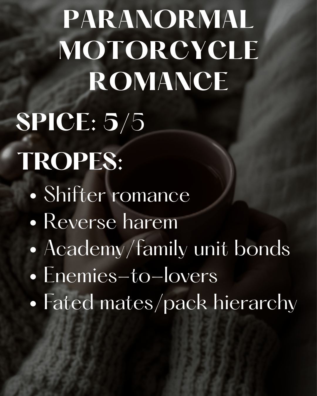 Paranormal  Motorcycle Romance