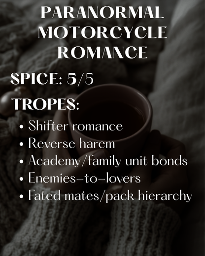 Paranormal  Motorcycle Romance