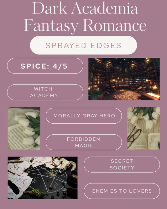 Dark Academia Fantasy Romance