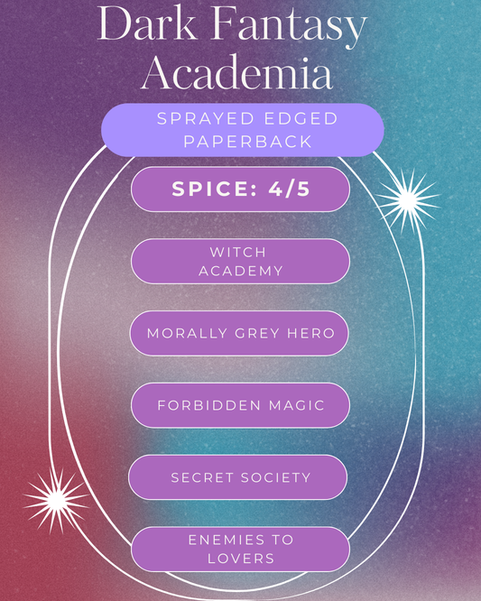 Dark Academia Fantasy Romance
