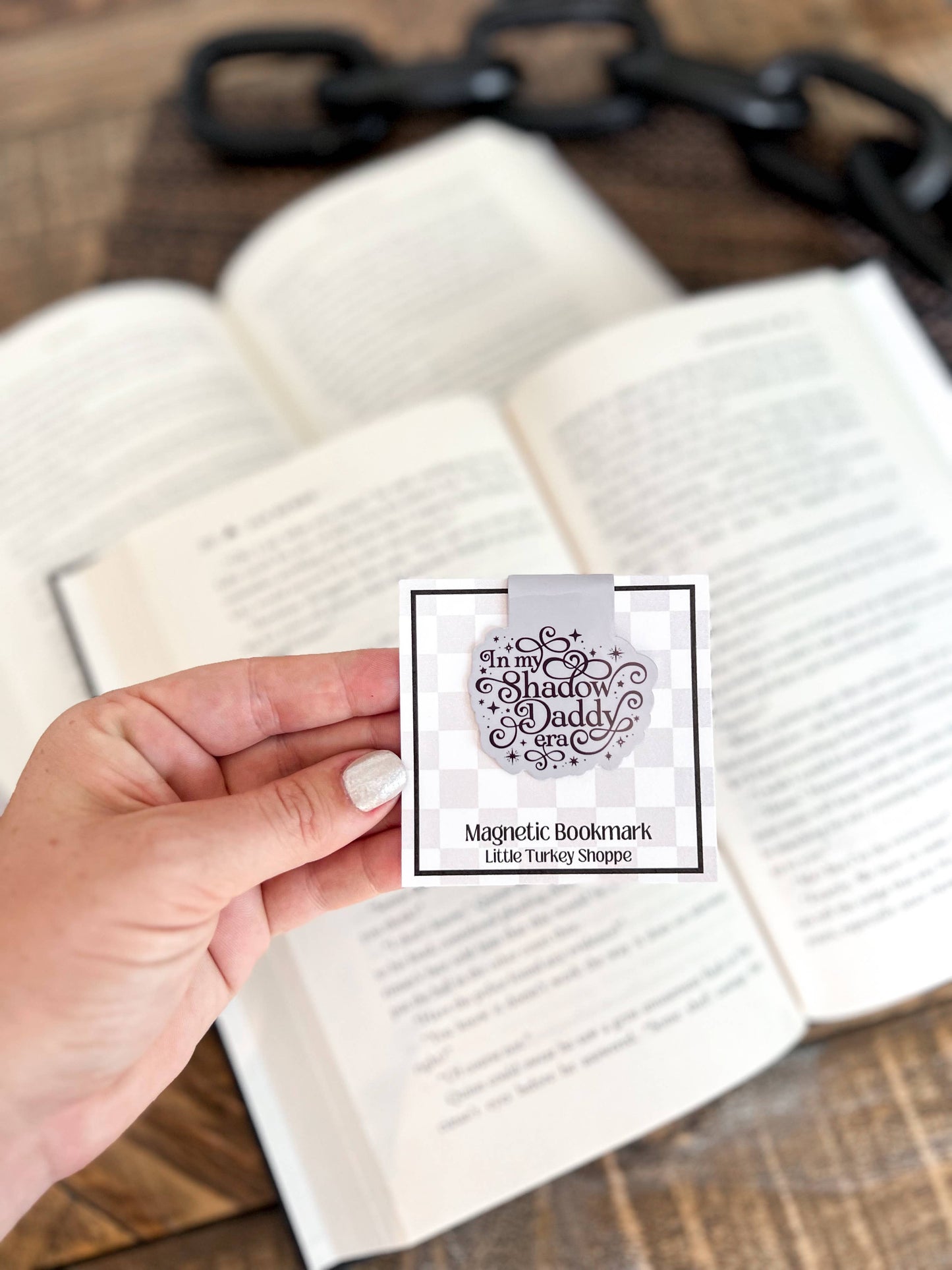 In My Shadow Daddy Era Magnetic Bookmark, Romantasy