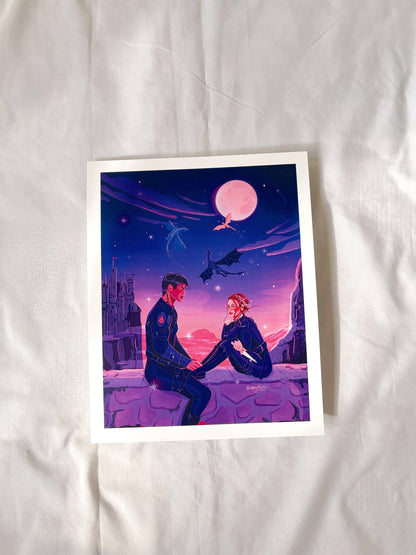 Fourth Wing Print