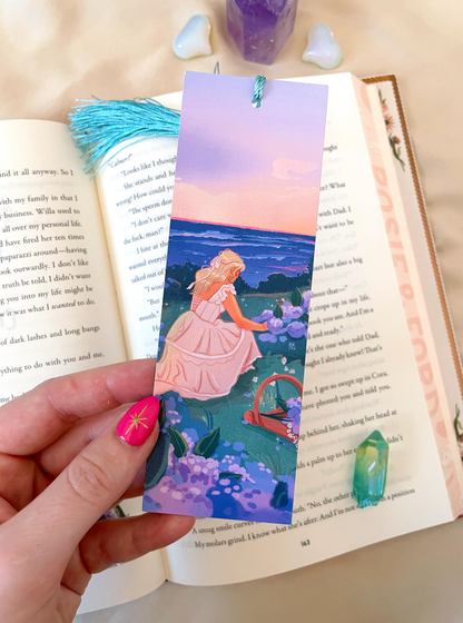 Hydrangeas by the Sea Bookmark