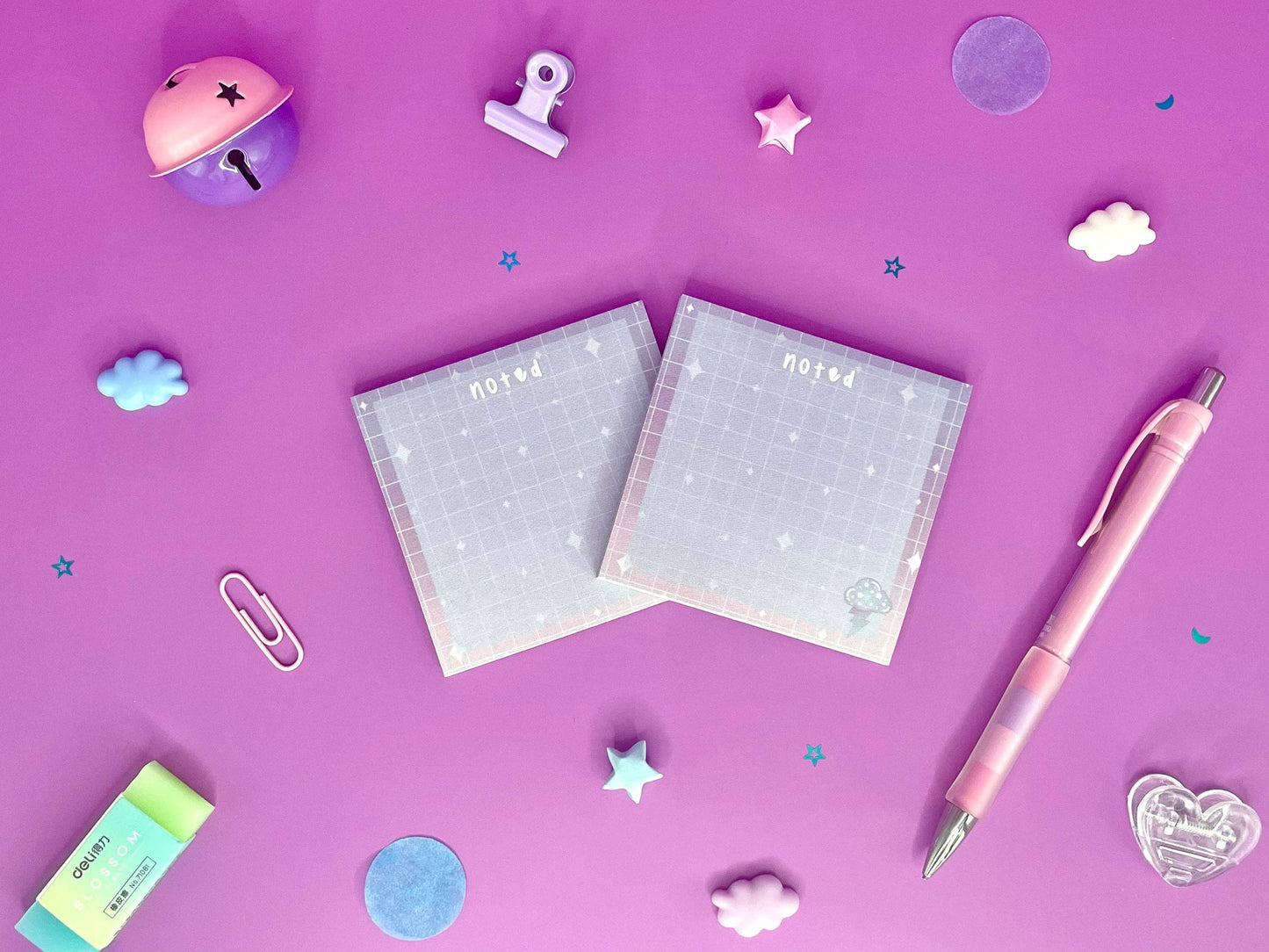 Celestial Sticky Notes Post It Aesthetic