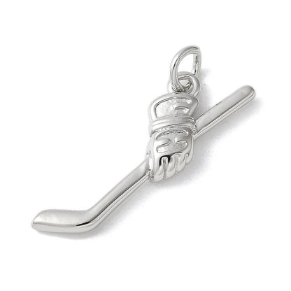 Hockey Stick Kindle Charm, USB-C Dust Plug