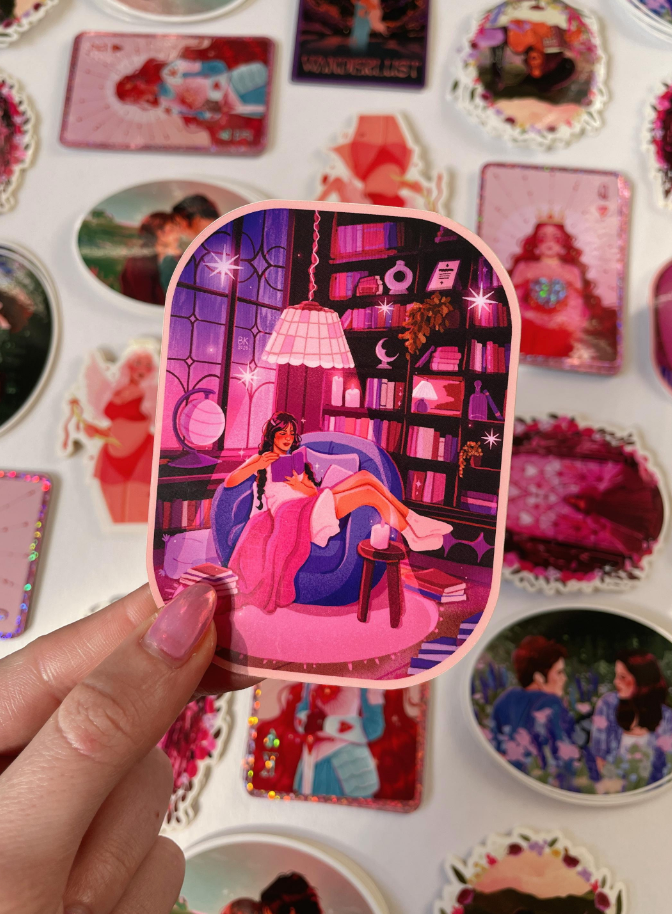 Reading Nook Sticker