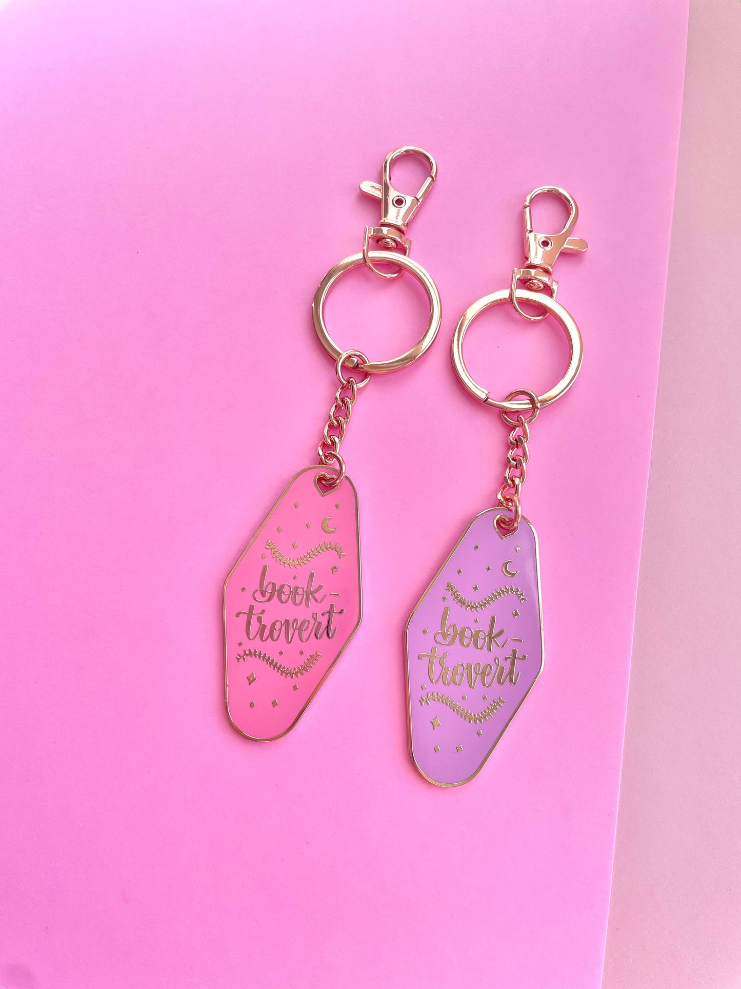 Booktrovert Keychain