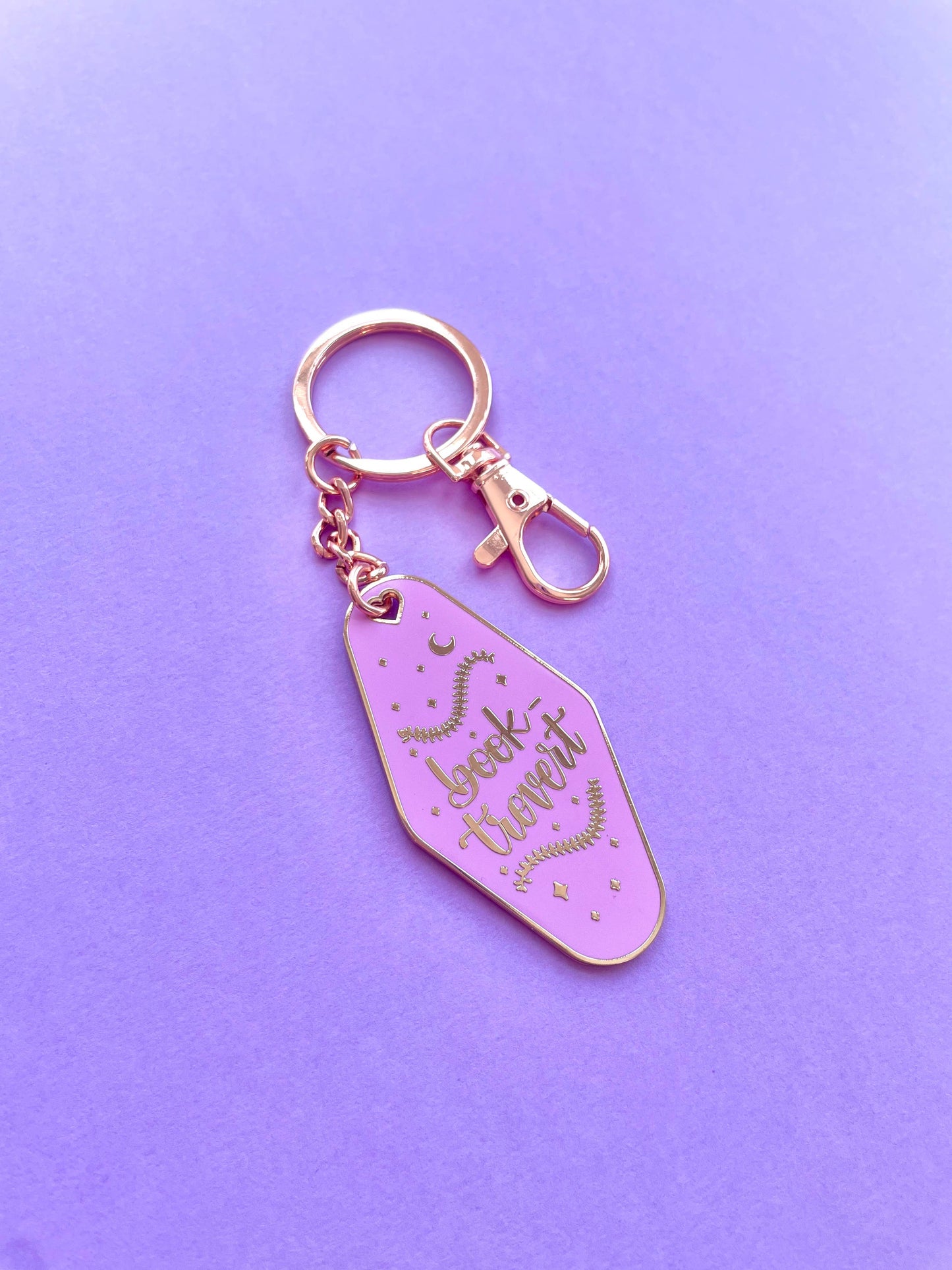 Booktrovert Keychain