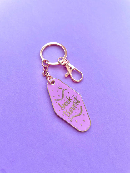 Booktrovert Keychain