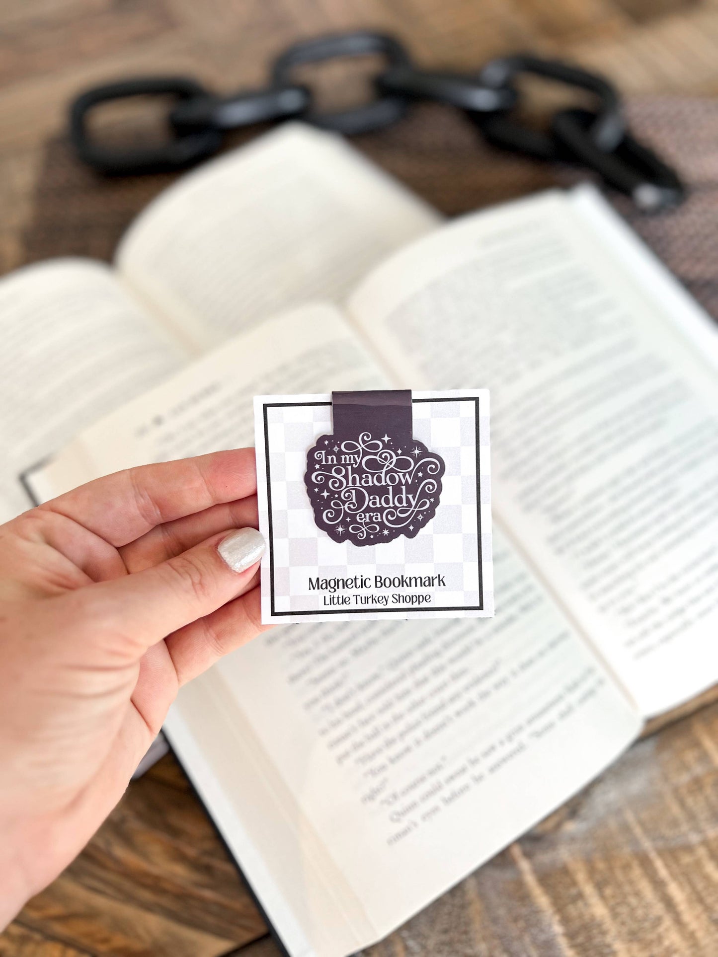 In My Shadow Daddy Era Magnetic Bookmark, Romantasy